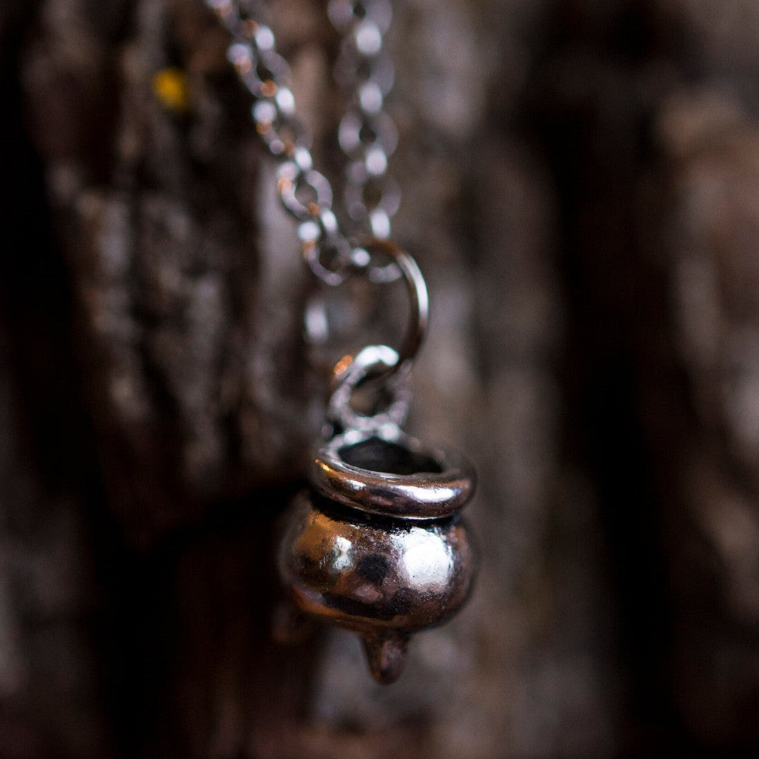 Halloween Cauldron Pendant