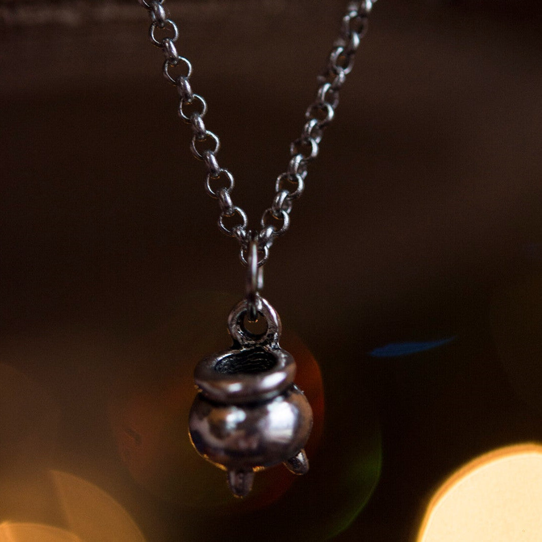 Halloween Cauldron Pendant
