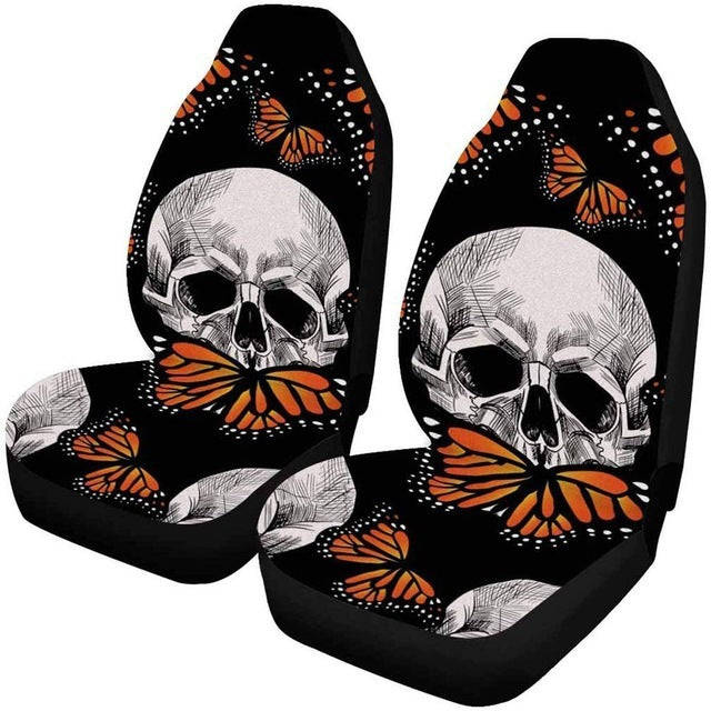 Skull Car Seat Covers
