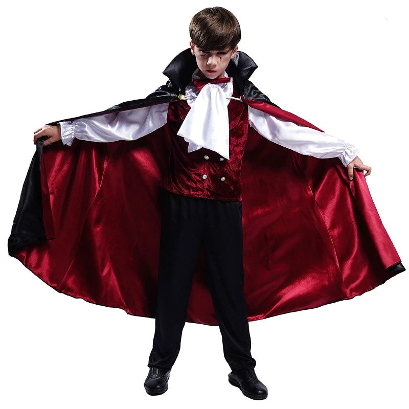Kids Vampire Halloween Party Costume