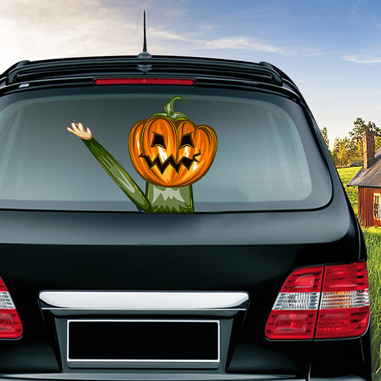 Halloween Rear Windshield Wiper Appliques