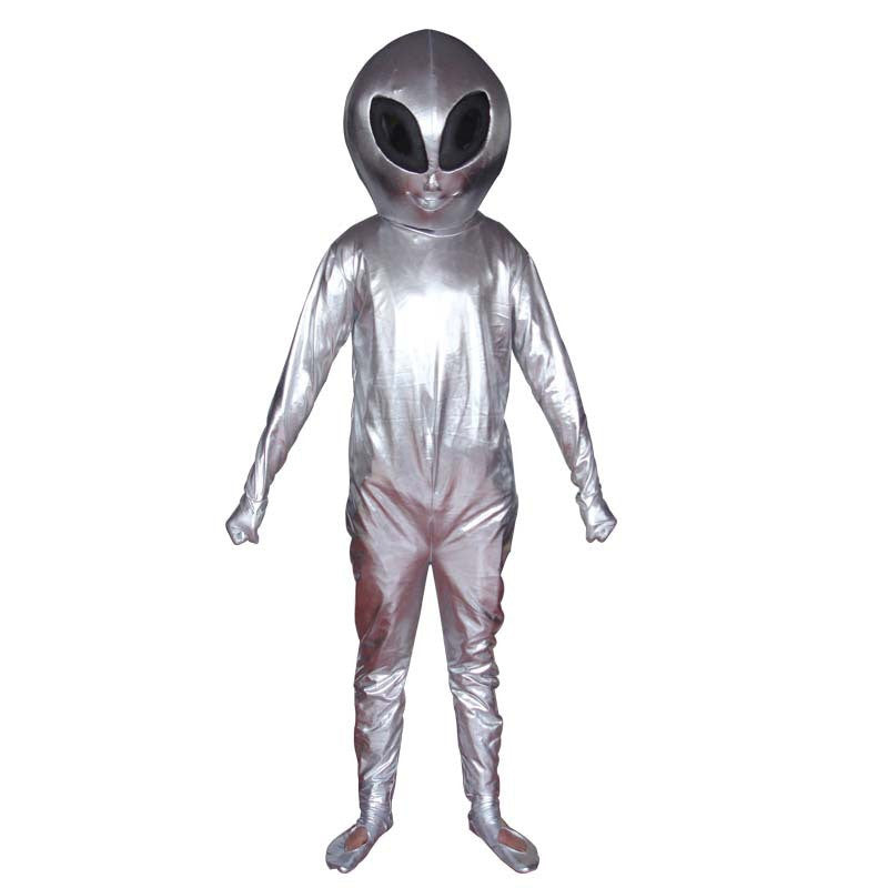 Silver Alien Costume