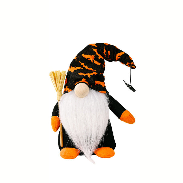 Halloween Bat Gnome Plush Doll