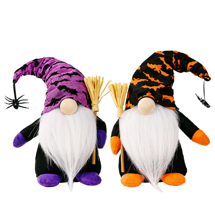 Halloween Bat Gnome Plush Doll