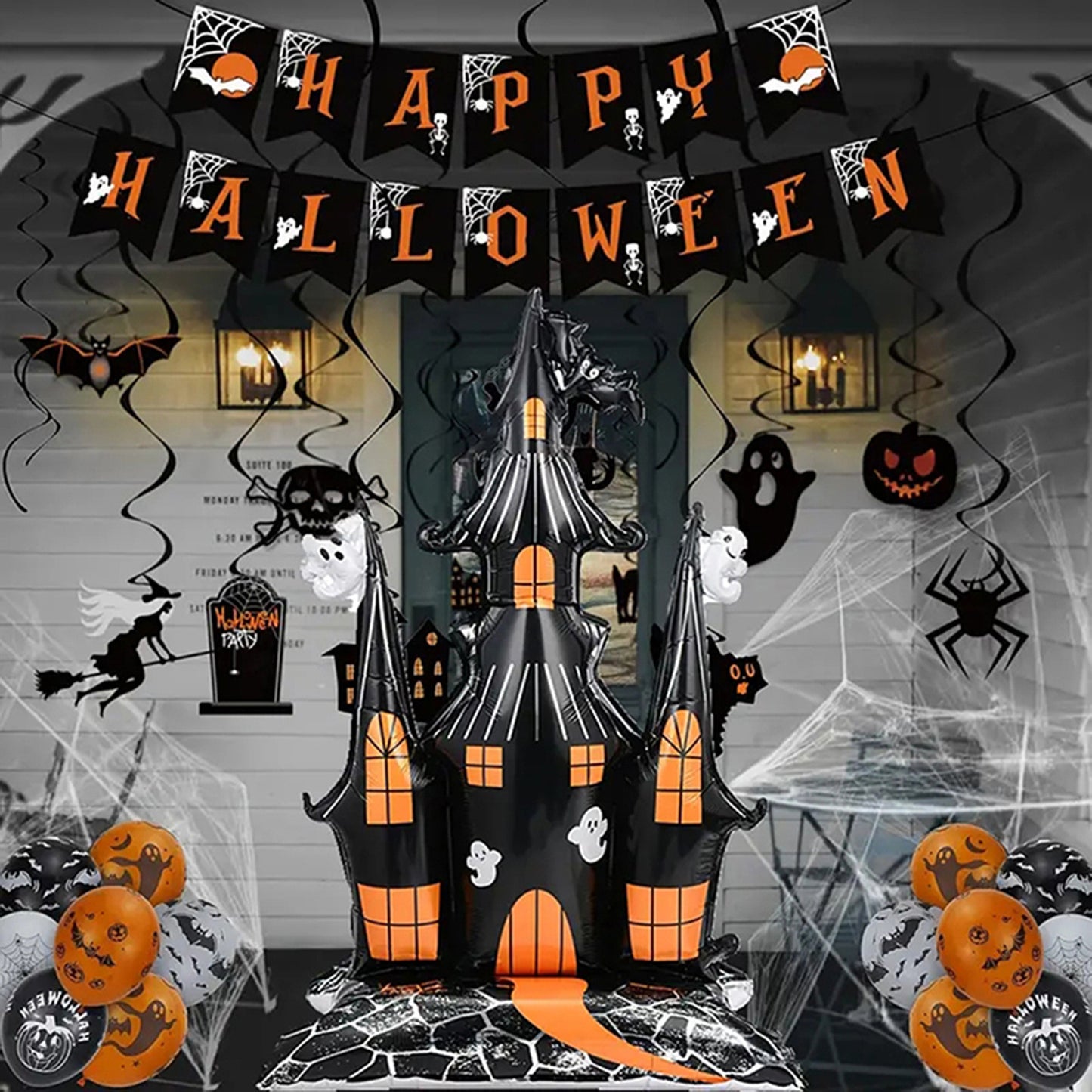 Halloween Castle Balloons