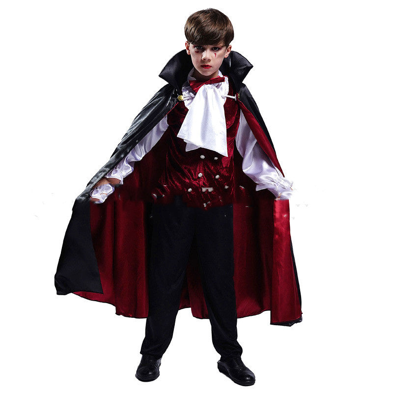 Kids Vampire Halloween Party Costume