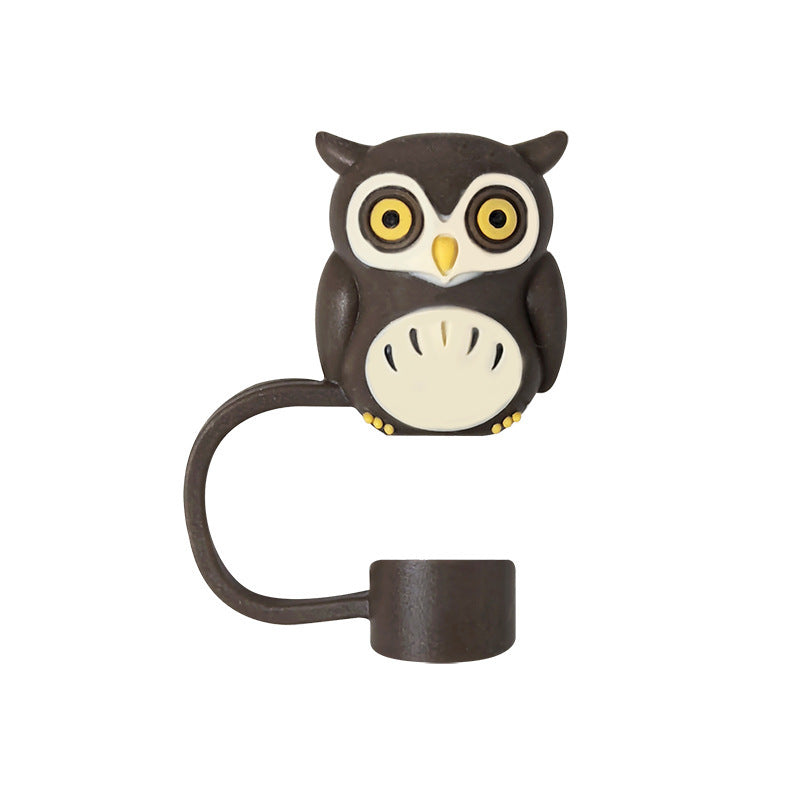 Halloween Theme 10mm Large Capacity Silicone Straw Plug