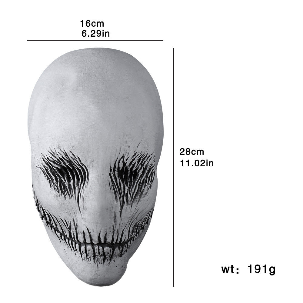 Ghost Horror Mask of the Damned Latex