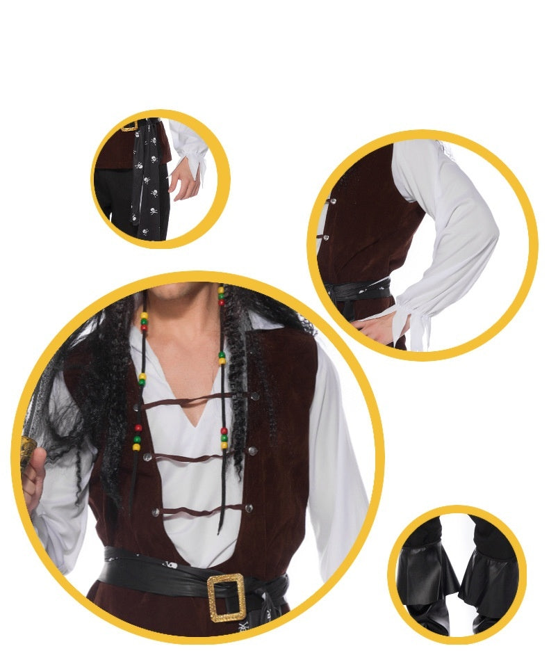 Men's Pirate Halloween Costume