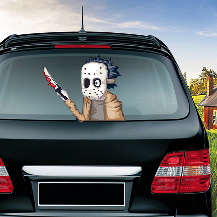 Halloween Rear Windshield Wiper Appliques