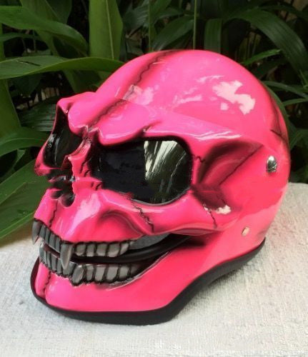 Helmet-Style Skull Latex Mask