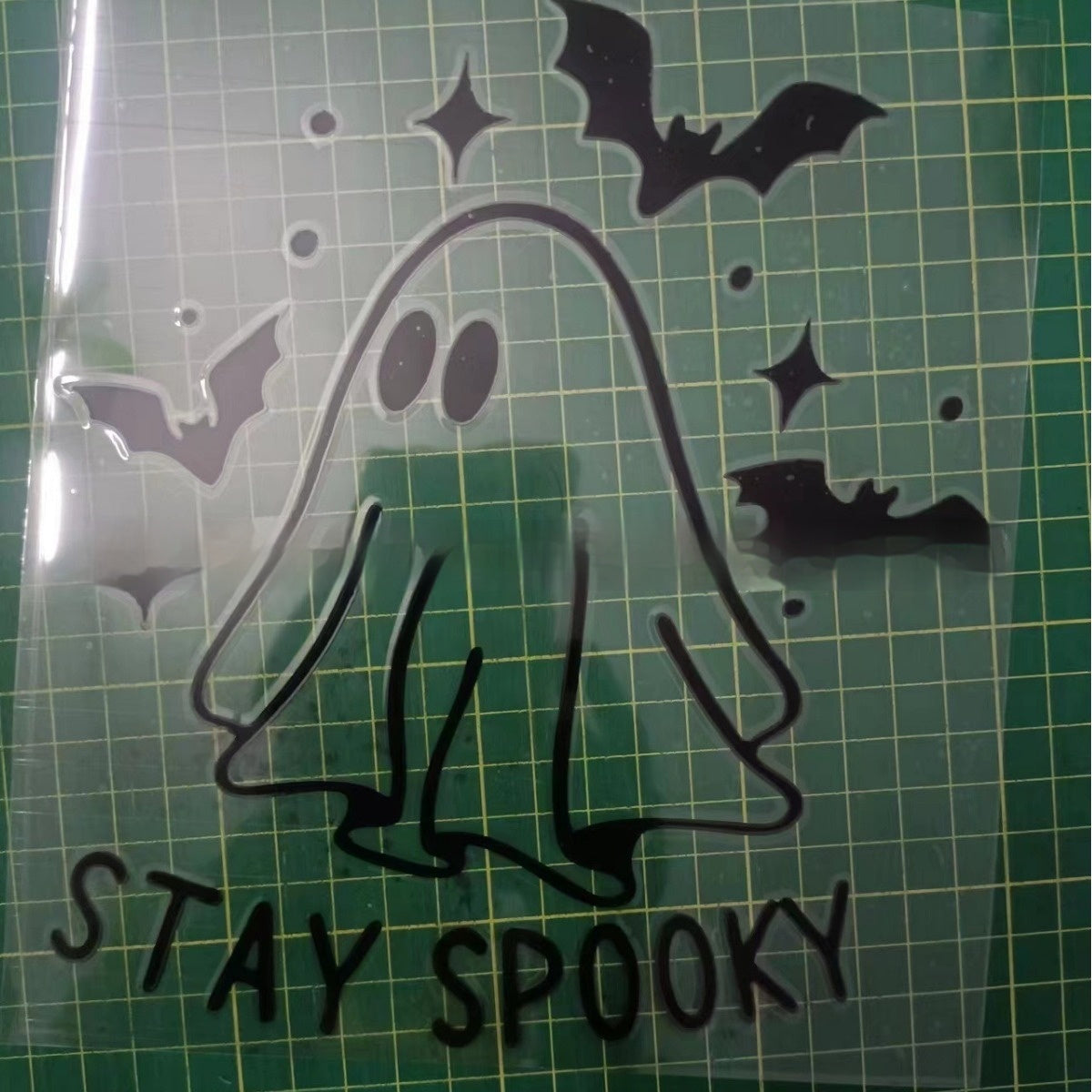 Car Body Halloween Ghost / Bat Reflective Sticker