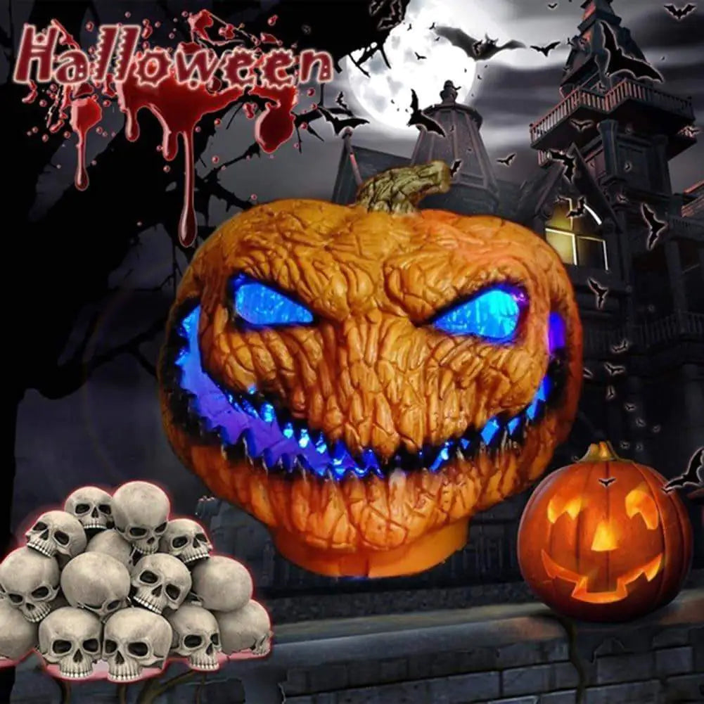 Weird Halloween Pumpkin, Pumpkin Lantern, Pumpkin Decor