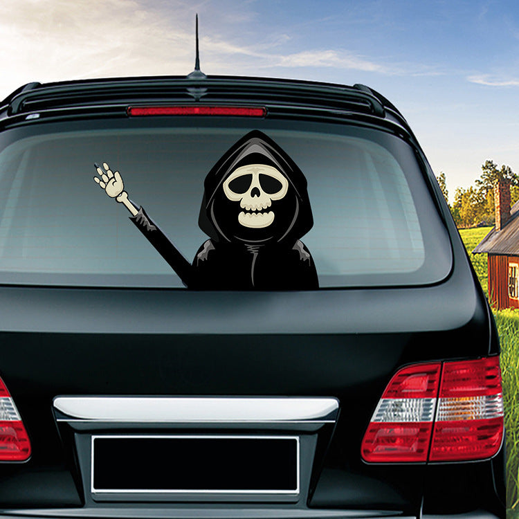 Halloween Rear Windshield Wiper Appliques