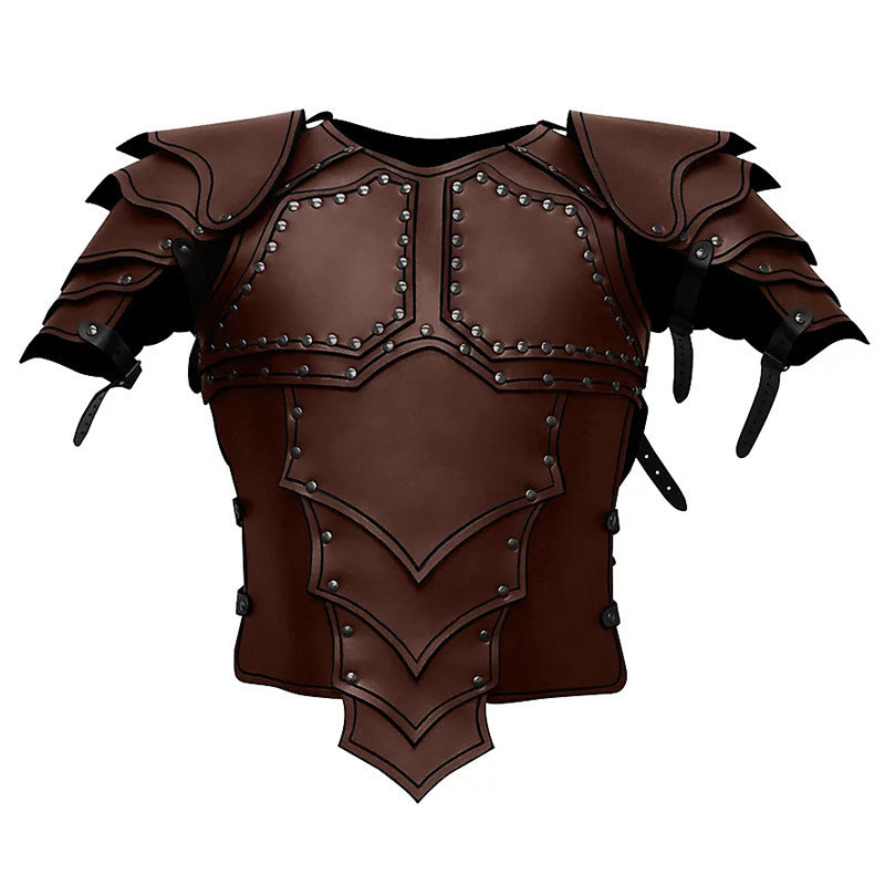 Samurai Armor COSPLAY Synthetic Leather Men's Clothing
