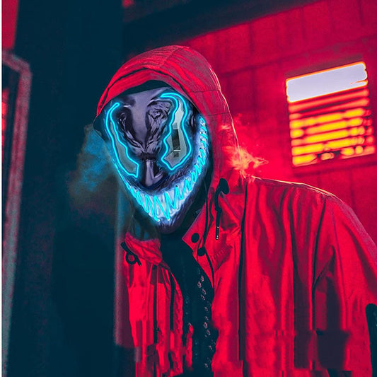 Wide Mouth Horror LED Mask