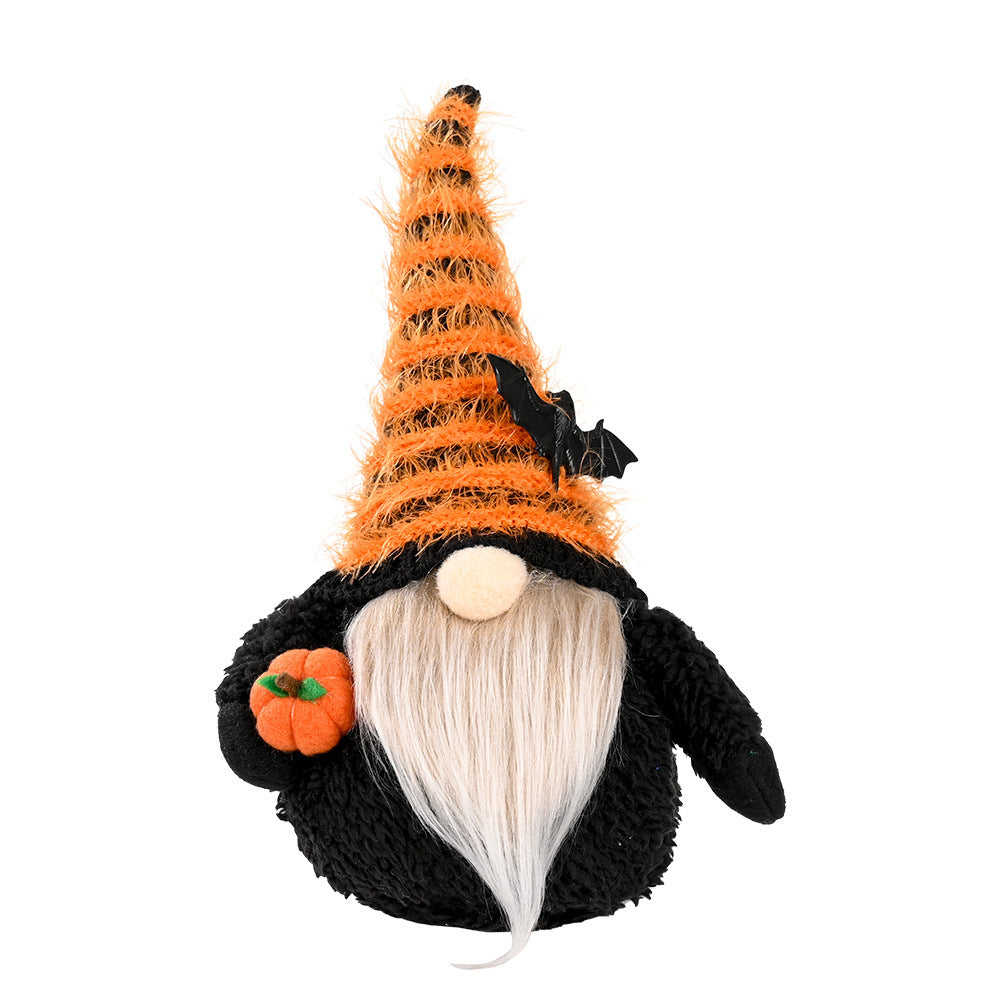 Halloween Pumpkin Bat Rudolf Faceless Baby Doll