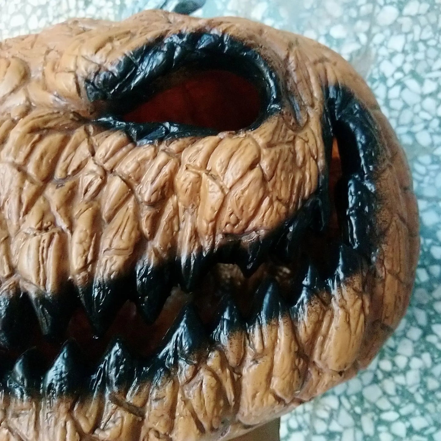 Weird Halloween Pumpkin, Pumpkin Lantern, Pumpkin Decor