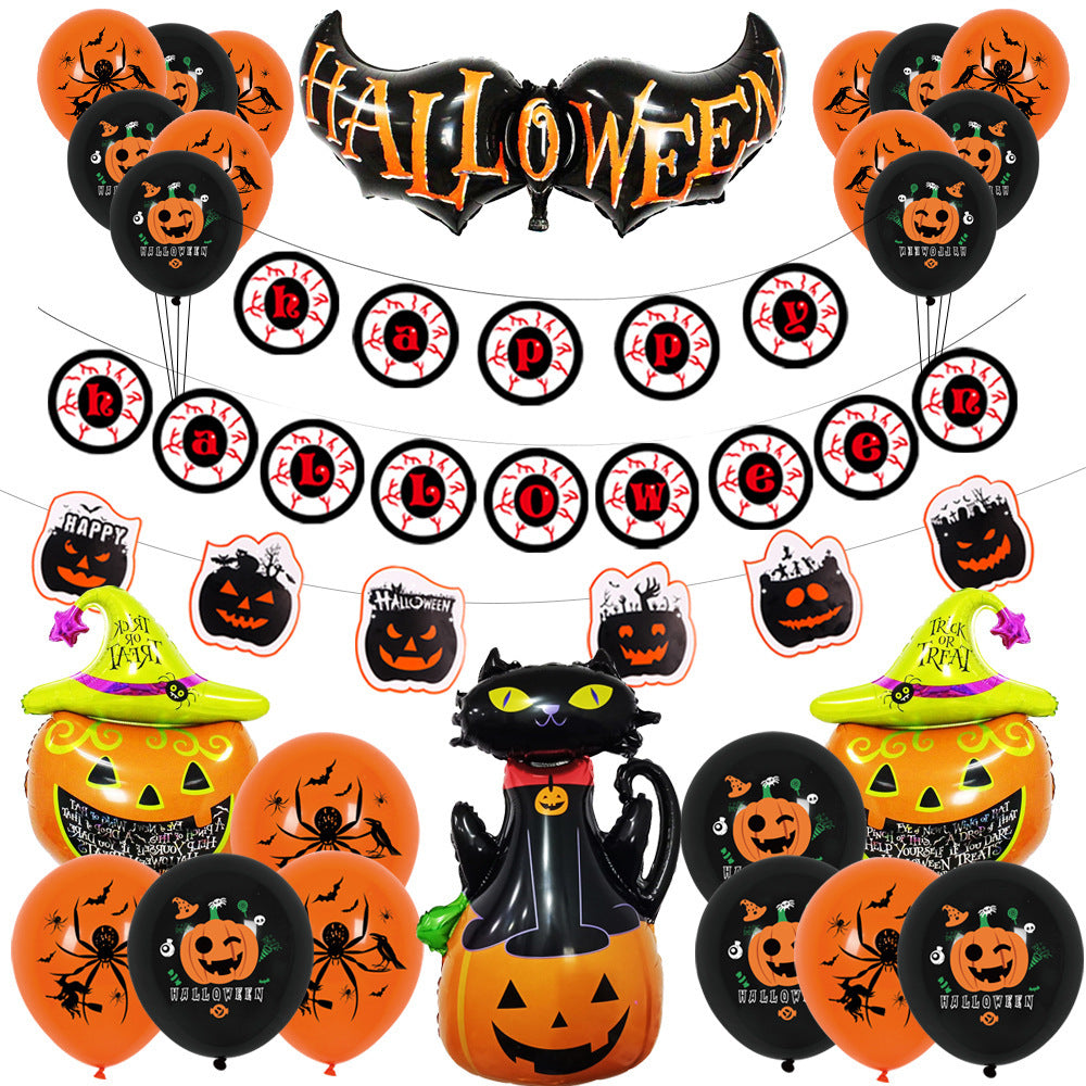 Halloween Party Ballon Set 3 styles 27pcs