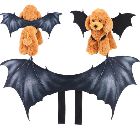 Pet Familiar Bat Wings Costume-Black