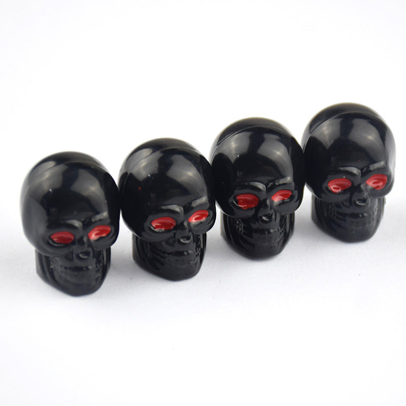 Skull Tire Valve Stem Covers