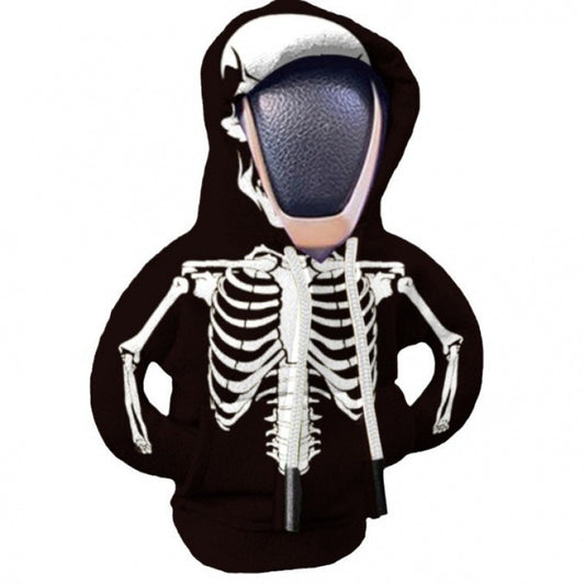 Skull Hoodie Car Gear Handle Cover