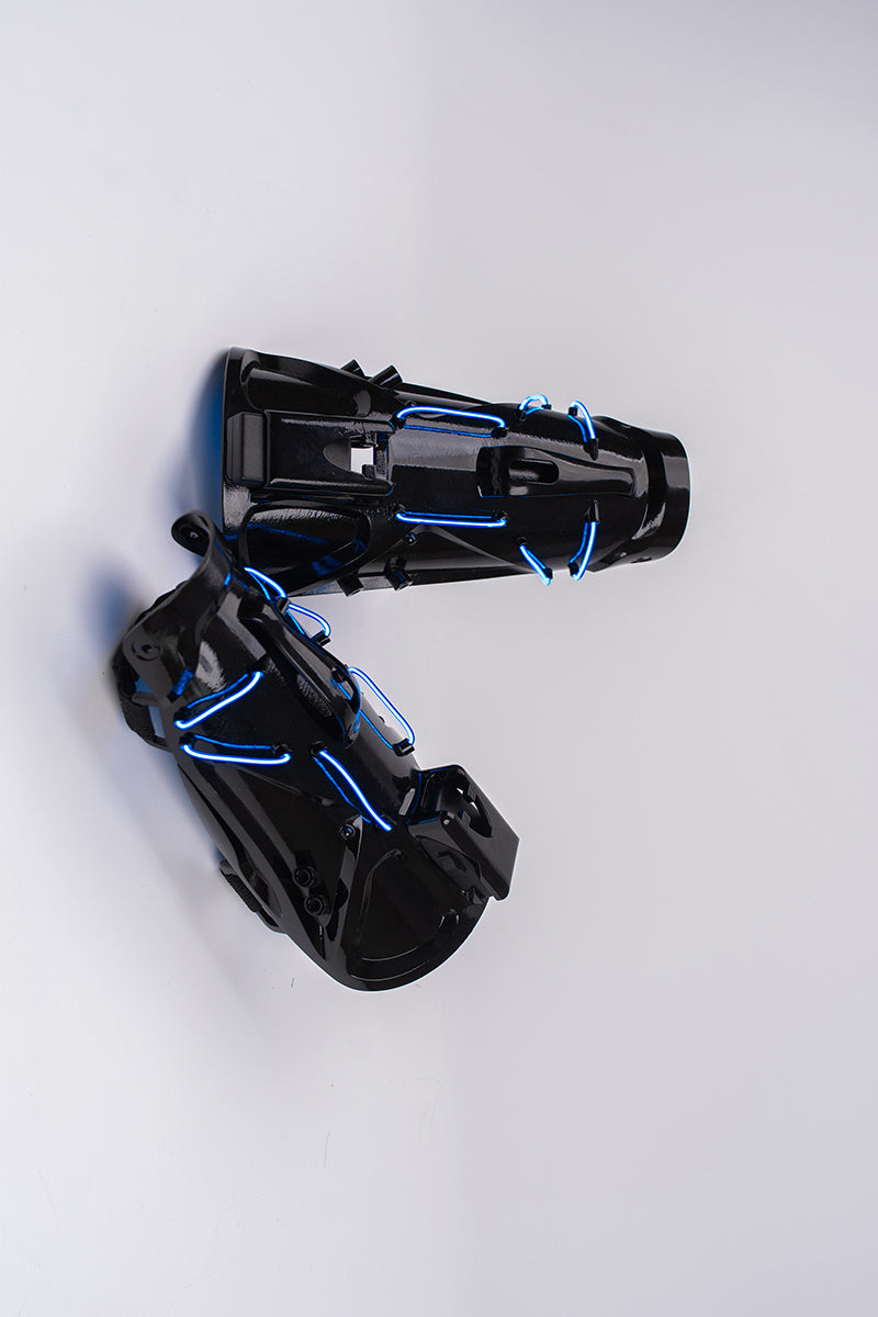 Cyber Punk Illuminated Wrist Guards