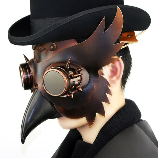 Steampunk Owl Mask w/ Goggles