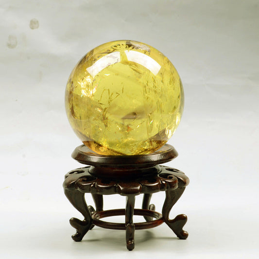 Natural Topaz Crystal Ball