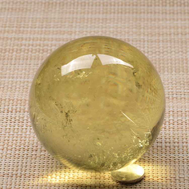 Natural Topaz Crystal Ball