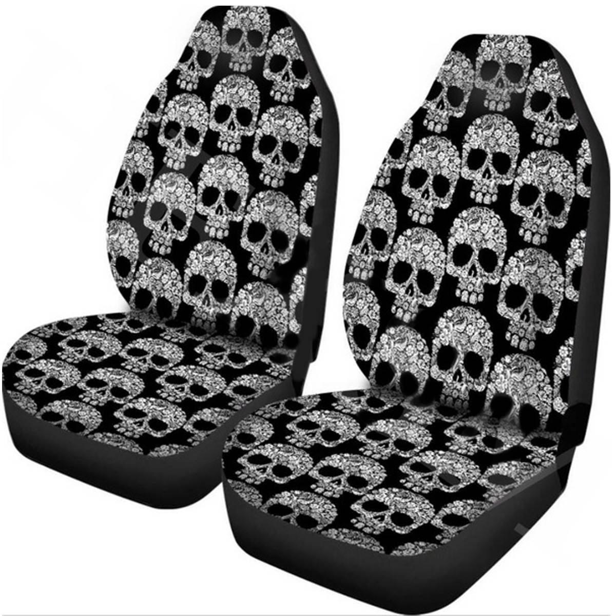 Skull Car Seat Covers