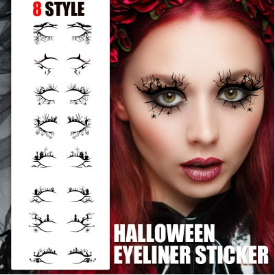 Halloween Eye Makeup Stickers