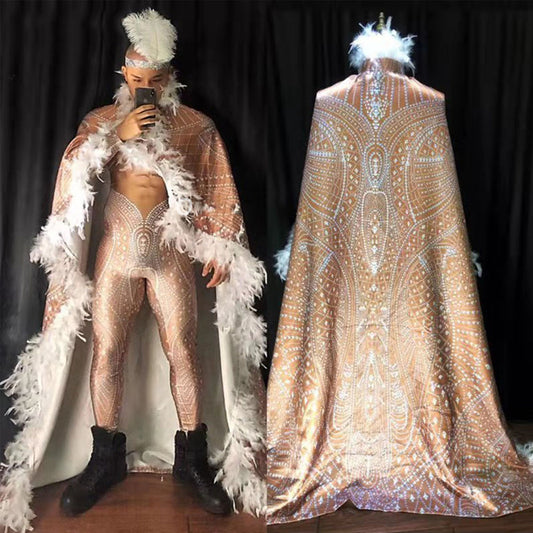 Baroque Carnivale/Mardi Gras Performance Suit