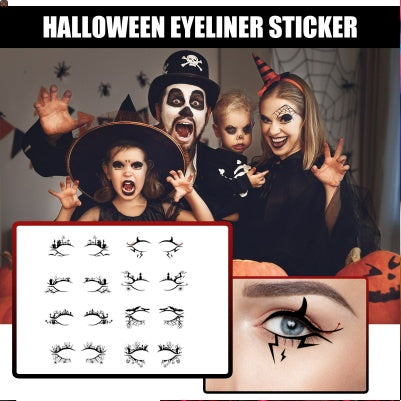 Halloween Eye Makeup Stickers
