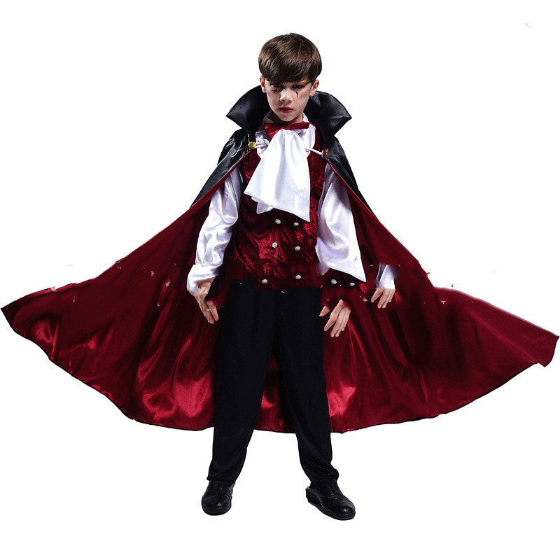 Kids Vampire Halloween Party Costume