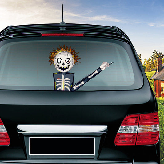 Halloween Rear Windshield Wiper Appliques