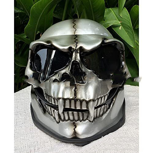 Helmet-Style Skull Latex Mask