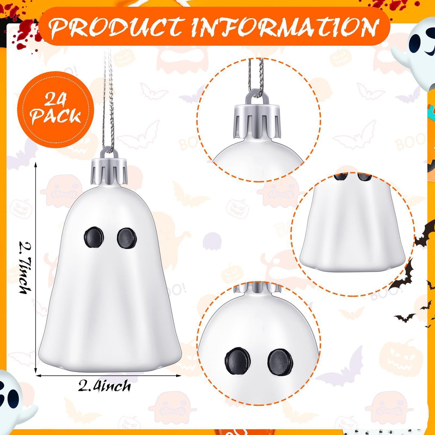 Ghost Ornaments