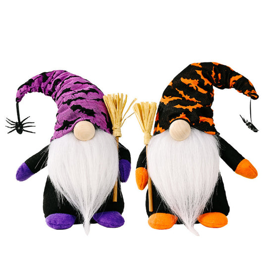 Halloween Bat Gnome Plush Doll