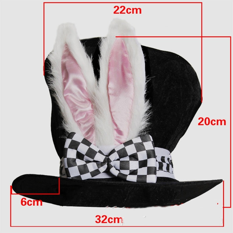 Halloween Rabbit Ear Tall Hat