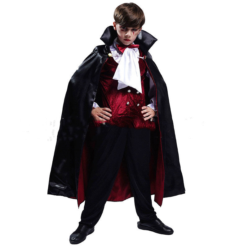 Kids Vampire Halloween Party Costume