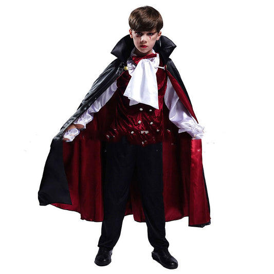 Kids Vampire Halloween Party Costume
