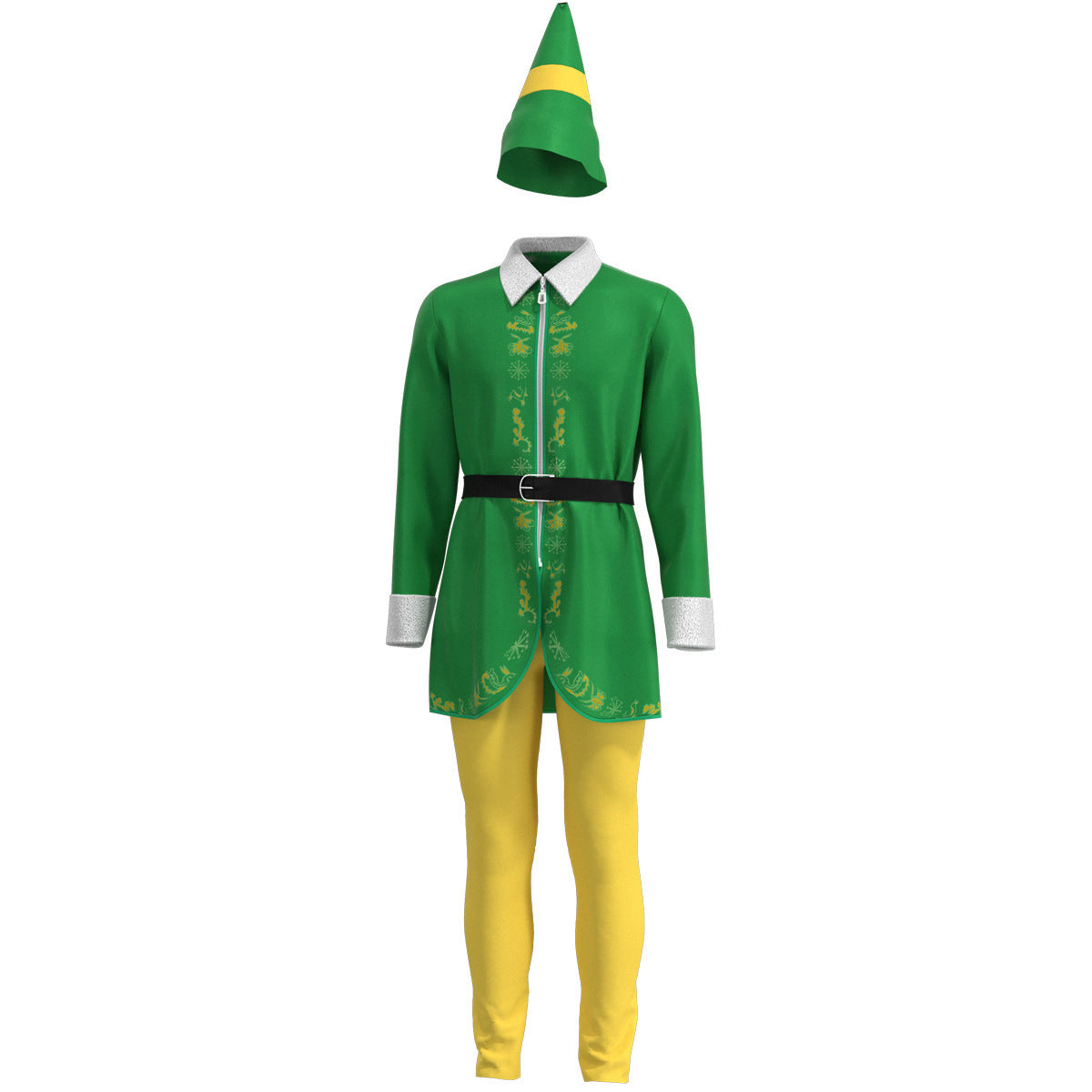 Green Elf Parent-Child Men And Women Christmas Outfit Halloween Costume