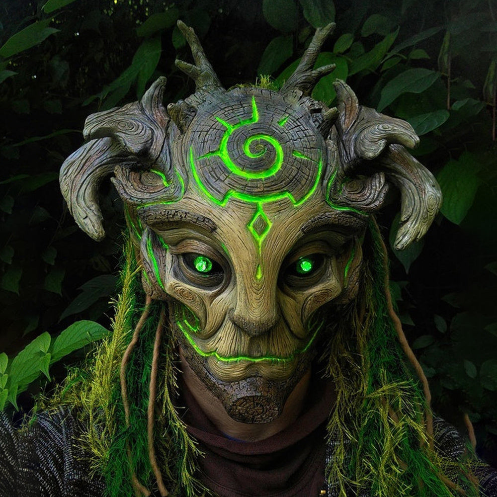 Spirit of the Forest Latex Mask- Glowing or No-Glow