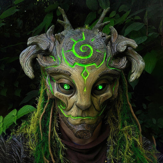Spirit of the Forest Latex Mask- Glowing or No-Glow