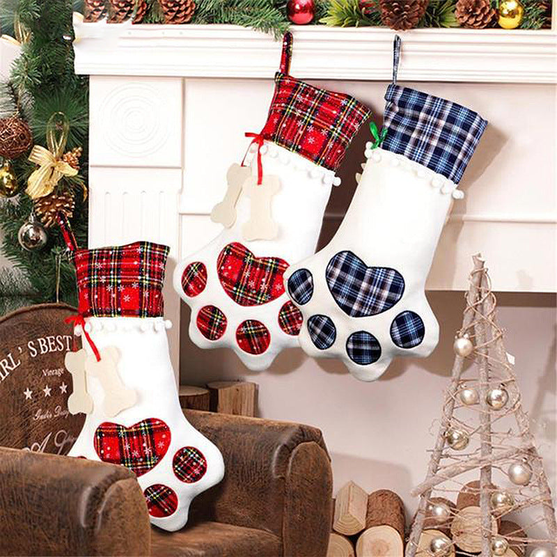 Pet Christmas socks