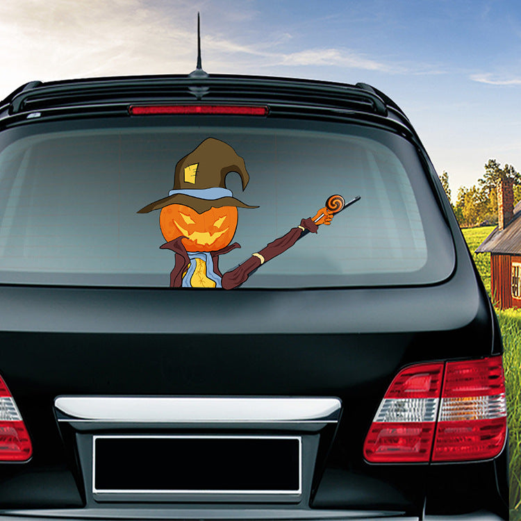 Halloween Rear Windshield Wiper Appliques