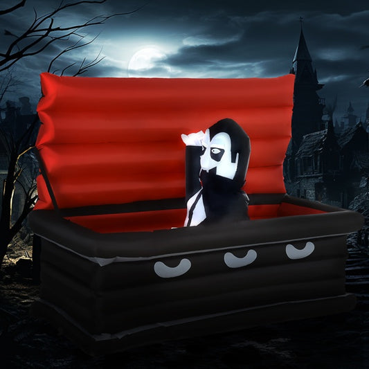 Dracula's Coffin inflatable 6ft Long