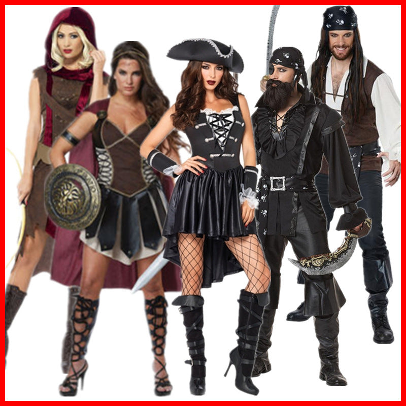 Male Pirate or Female Warrior Costume