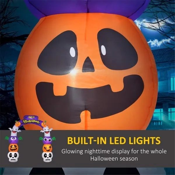 8Ft Halloween Character Inflatable Archway